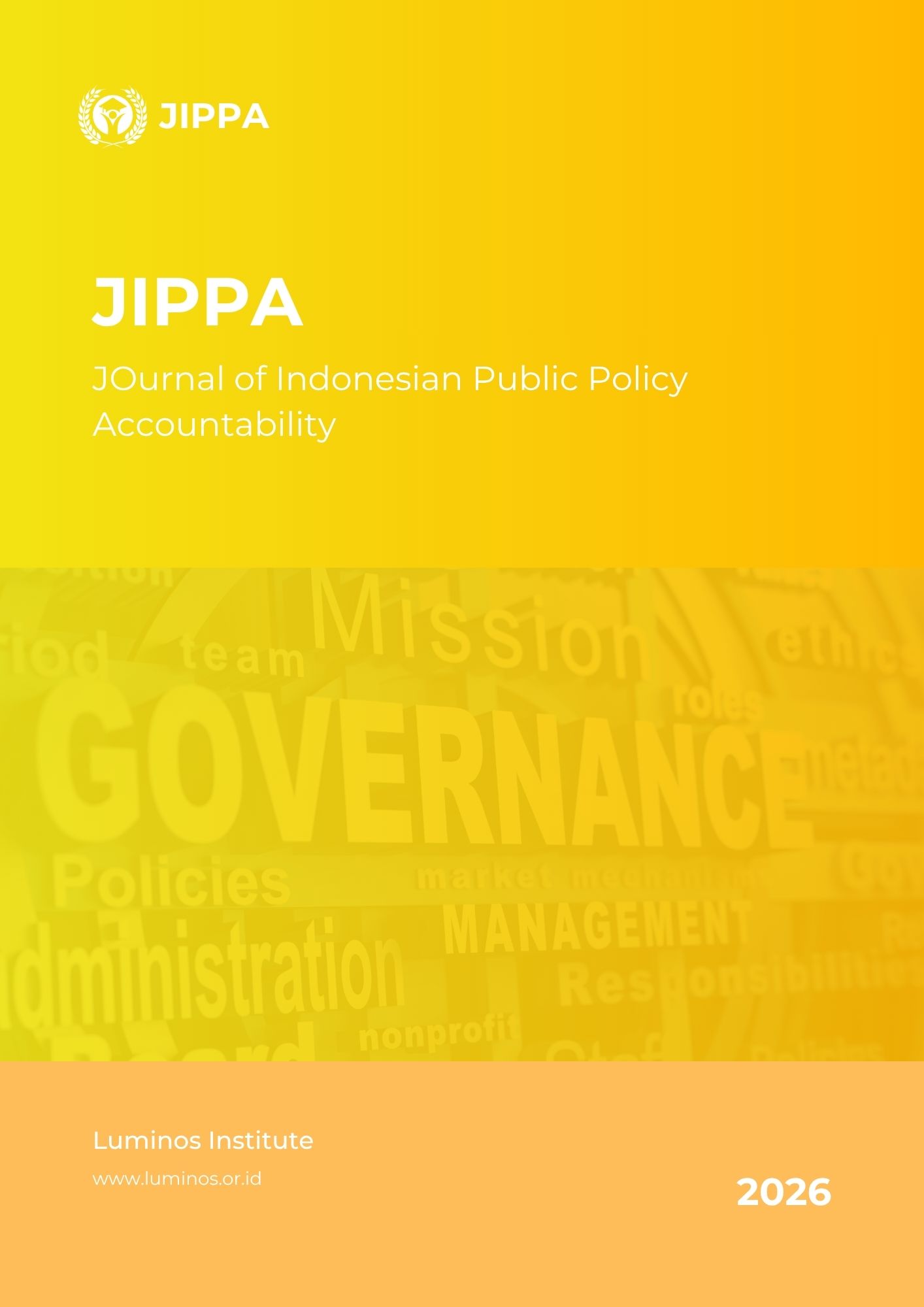 Cover Jurnal JIPPA
